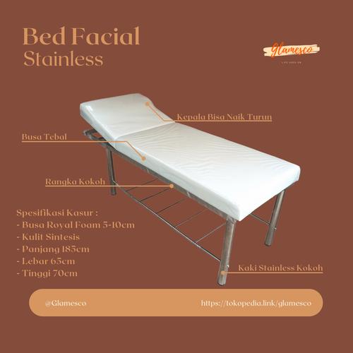 Promo bed facial bed salon kasur salon bed facial stainless