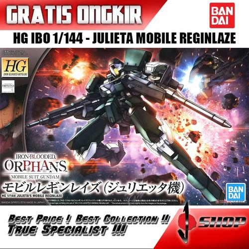 Bandai Hobby HG IBO Julieta's Mobile Reginlaze Gundam IBO - Kit De Construction Échelle 1/144 - 20,3 Cm