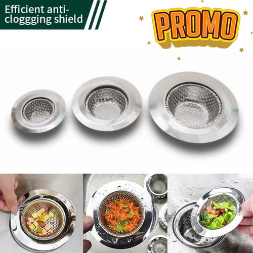 Jual Saringan Penutup Lubang Wastafel Bak Cuci Piring Sink Drain Hole