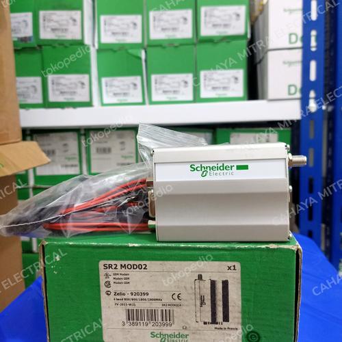 Jual Schneider zelio logic modem GSM SR2MOD02 / SR2 MOD02 12-24VDC ...