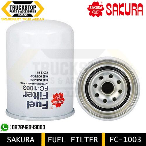 Jual FUEL FILTER SARINGAN SOLAR ATAS FUSO SAKURA FC-1003 FC1003 - Kota ...