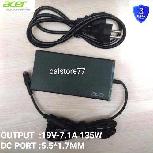 Caricatore Alimentatore Dnx Per Acer Nitro 5 AN515-52 - 19.5V - Spina 5.5x1.7mm - Foto 2