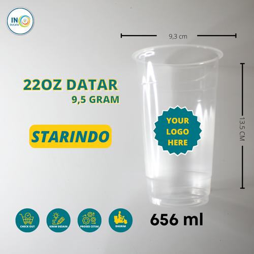 Jual SABLON CUP 22oz - Merk Starindo - Datar & Oval - Gratis Design 3 ...