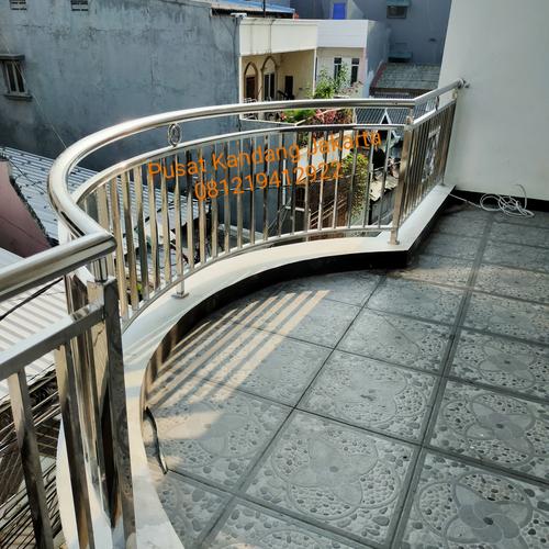 Hand Railing Balkon Jual railing balkon tangga stainless - Jakarta Barat ...