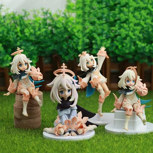 Jual Action Figure Paimon Mihoyo Genshin Impact Kawai Anime Pajangan ...