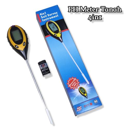 Jual Alat PH Meter Tanah Digital 4 in 1 Jakarta Pusat EVOLUTION 21 Tokopedia