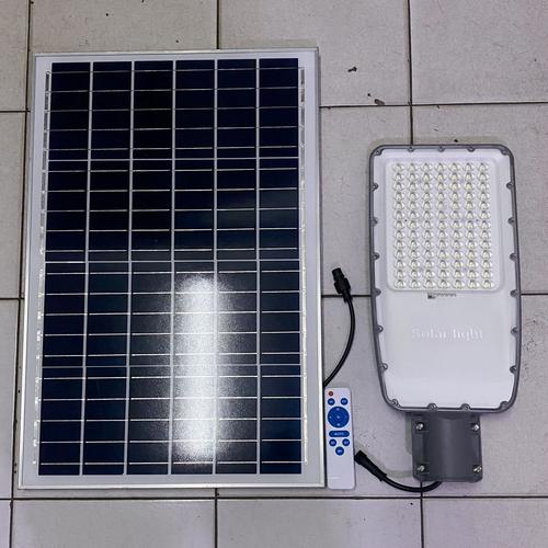 Jual lampu jalan pju panel sel surya solar 800w 800 w 2in1 outdoor 2 in ...