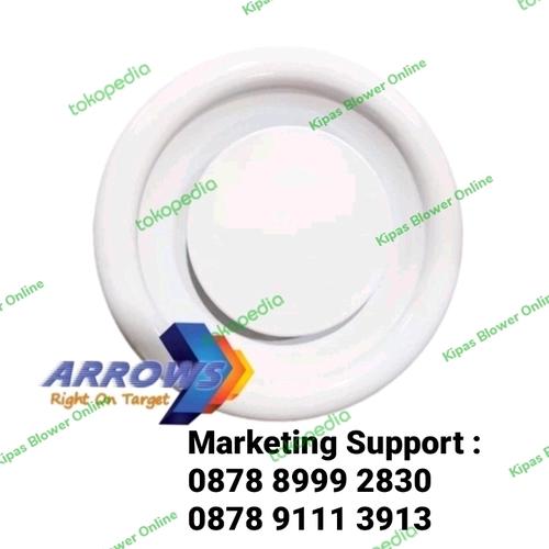 Jual Round grill plafon 6 inch circular air diffuser 6 inch ceiling ...