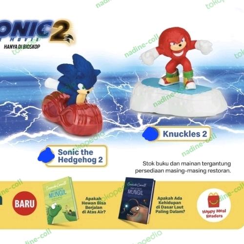 Jual Happy Meal MCD Mcdonalds Sonic Knuckles Dan Sonic The Hedgehog jual-happy-meal-mcd-mcdonalds-sonic-knuckles-dan-sonic-the-hedgehog