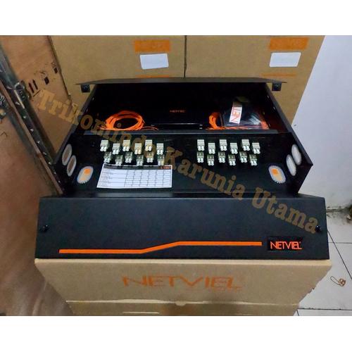 Jual NETVIEL OTB Rackmount 48 port LC Multimode / NVL-OTB-RM-48/48-MM ...