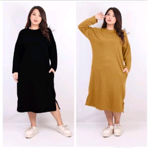kbm tunik kantong polos xxxl