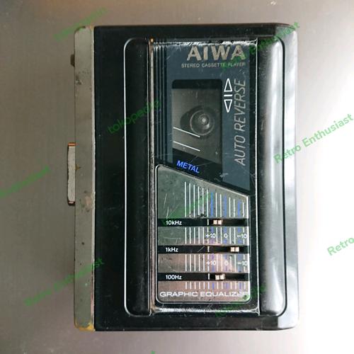 Lot De 2 Walkmans Aiwa HS-G35 MkIII + HS-P105 - Pour Pièces - Vintage