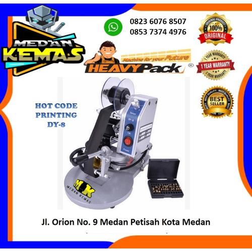 Jual Hot Code Printer Mesin Cetak Expired Date DY-8 HEAVYPACK - Kota ...