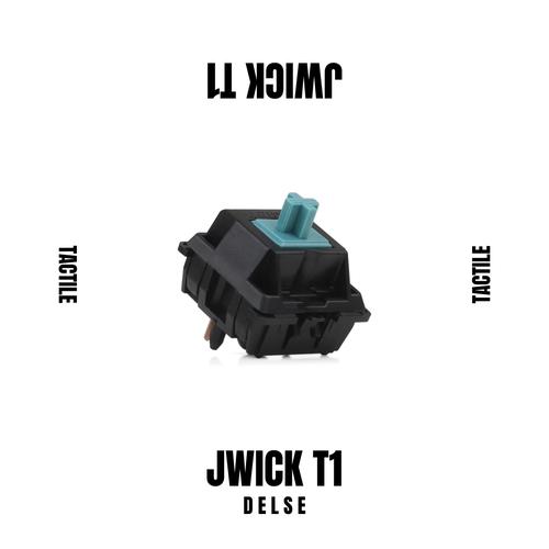 Jual JWICK T1 Black Tactile Switch 5Pin Kab. Tangerang Delse