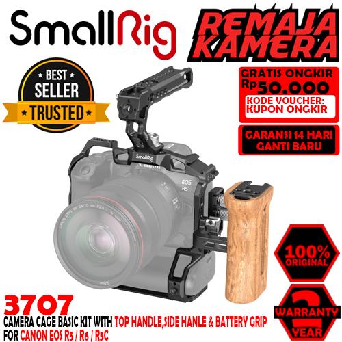 Promo SMALLRIG CAMERA CAGE BASIC KIT FOR CANON EOS R5 R6 R5C 3707 ...