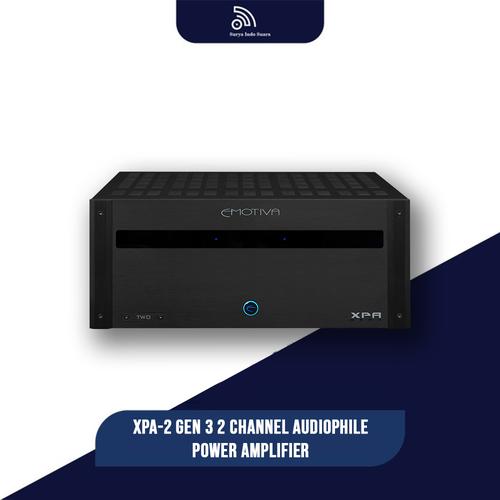 Jual EMOTIVA XPA2 GEN 3 2 Channel Audiophile Power Amplifier Kota