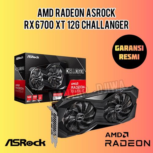 Jual AMD Radeon RX 6700 XT 6700XT Challenger D New Garansi