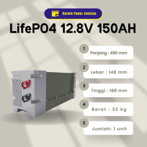 Jual AKI BATERAI BLUE CARBON 12V 150AH / BATERAI PANEL SURYA / AKI