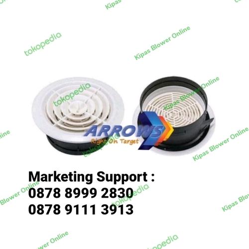 Jual Ceiling round air grill 4 inch air diffuser grill plafon 4 inch ...