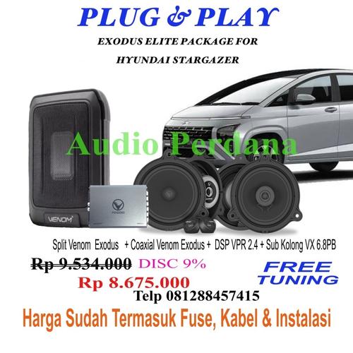 Jual Venom Elite HYUNDAI STARGAZER VPR 2.4 & Exodus & Subwoofer Plug n ...