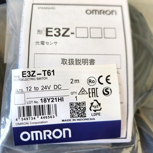E3Z-T86-D Omron Sensor fotoelétrico, 15 m, coletor aberto PNP, saída E3Z-T86-D Omron Sensor fotoelétrico, 15 m, coletor aberto PNP, saída