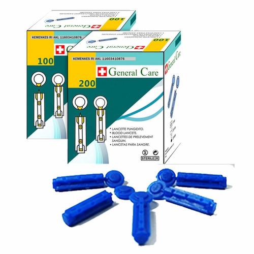 Jual Blood Lancet GEA 28G isi 100pcs / Blood Lancets GeneralCare 100