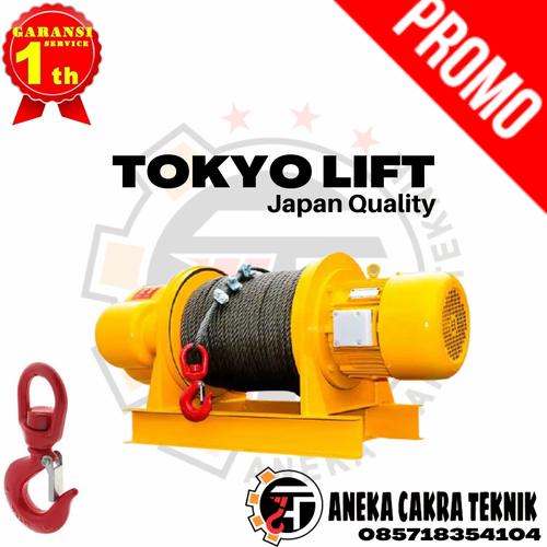 Jual Electric Winch 3 ton x 100 meter TOKYO LIFT Jakarta Pusat ACT
