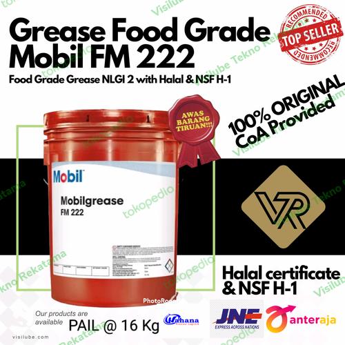 Jual Food Grade Grease Halal Mobil grease FM 222 16 Kg/Grease NSF H1