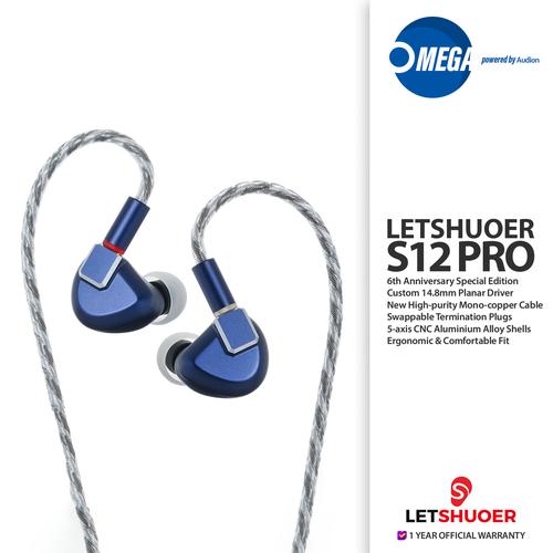 Promo LETSHUOER SHUOER S12 PRO Special Edition Planar Driver 2pin In 