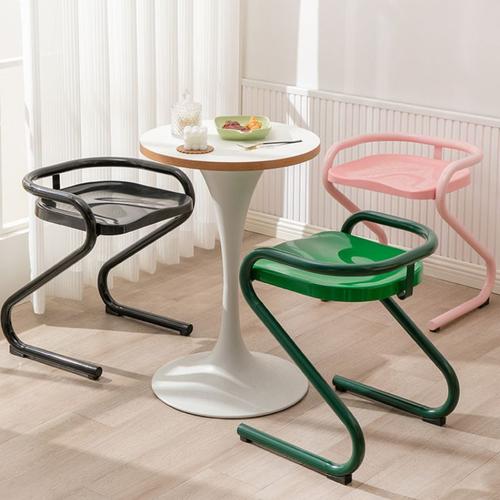 Jual Bangku Unik Aesthetic Iron Designer Dining Dressing Stool Retro