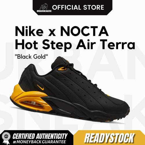 Nike x NOCTA Hot Step Air Terra Black Gold DH4692 002 di Urbansneakersid Tokopedia