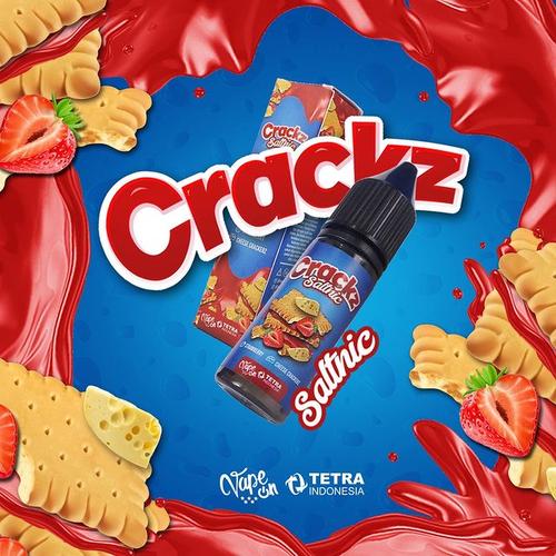 Jual Crackz V1 Strawberry Cheese Crackers Salt Nic 15ML by Tetra