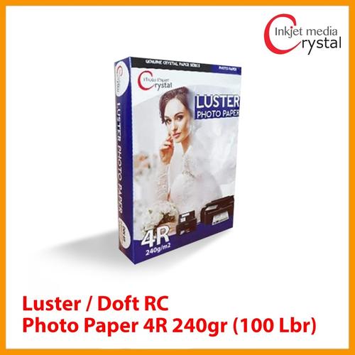 Jual Photo Paper 4R kertas foto luster 4R isi 100 lembar Satin Jakarta Barat MasterPlotter