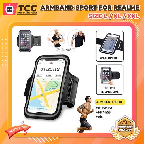 Jual Realme 7i 8i i Pro Armband Sport Case Casing Lari - Main Image