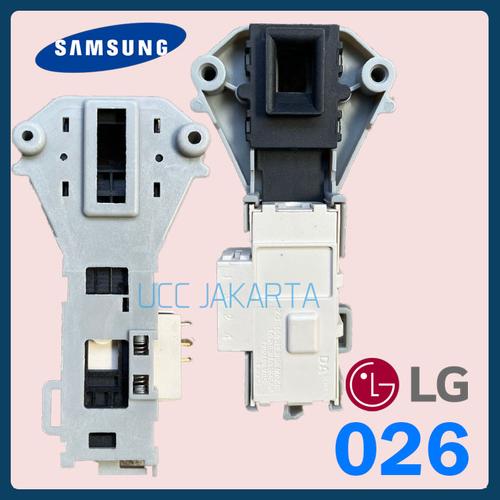 Jual Door lock mesin cuci LG WDM8870TD / Samsung DC6102256 Jakarta