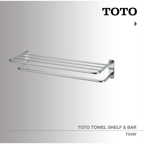 Promo TOTO Towel Bar TX4W | Gantungan Handuk - Gantungan Baju Cicil 0% ...