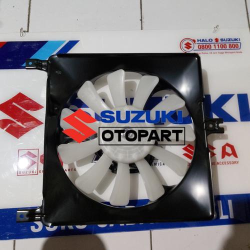 Jual MOTOR FAN RADIATOR KOMPLIT KARIMUN KOTAK ORIGINAL ASLI SGP