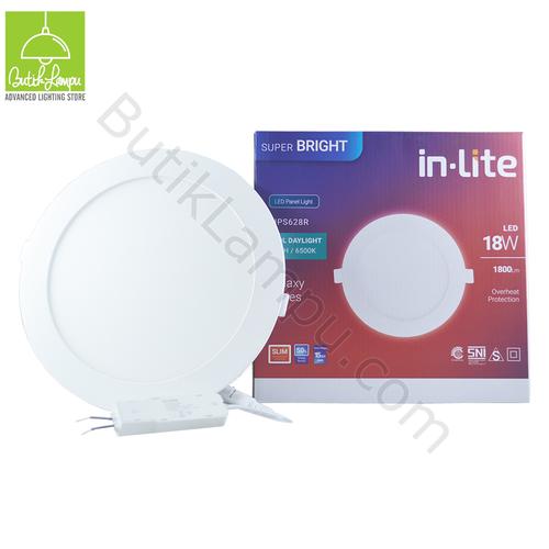 Jual Lampu Downlight LED INLITE INPS628R 18W Slim Super Bright - Putih ...