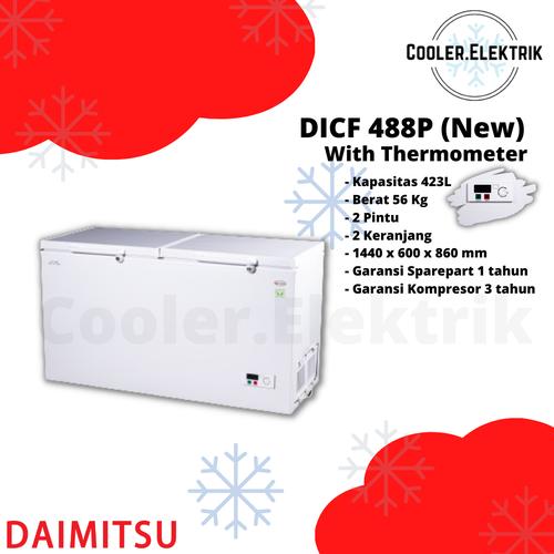 Jual CHEST FREEZER DAIMITSU Tipe DICF 488P (New) 423 L Jakarta