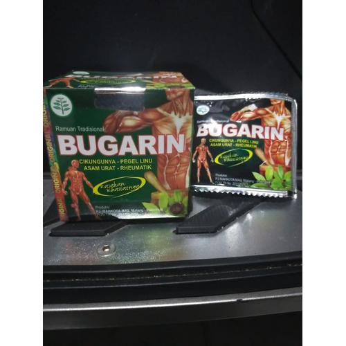 Jual Ready Obat herbal asam urat Bugarin Kapsul Original Pegel linu ...