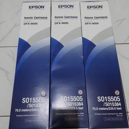 Jual PITA RIBBON CARTRIDGE DFX9000 (SO15505/ RIBBON Original Black