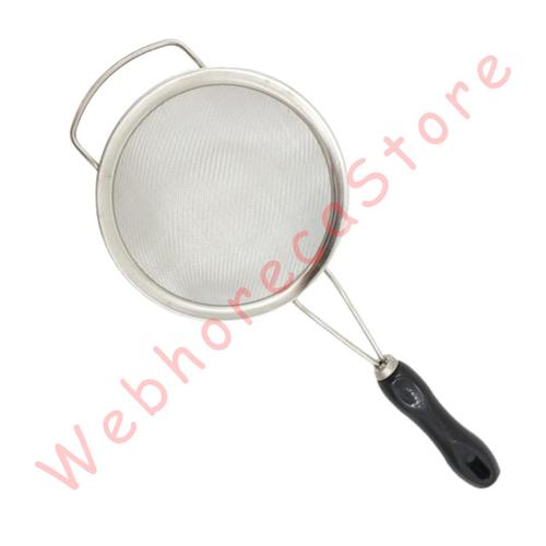 Jual Fine Mesh Strainer Black Handle/ Saringan Halus Stainless Gagang ...