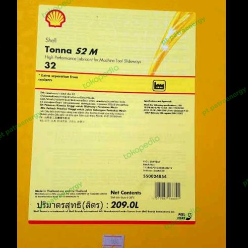 Jual Slideway oil SHELL TONNA S2 M 32 Pelumas iso vg 32 - Jakarta Timur ...
