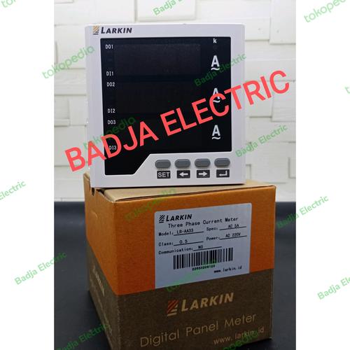 Jual Larkin LRAA33 Digital Ampere Meter 3 Phase Ammeter Tiga Phasa