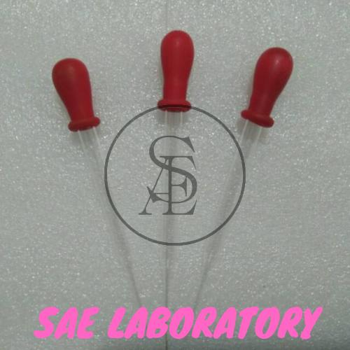 Jual PIPET TETES KACA / DROPPING PIPETTE hanya karet Kota Bandung