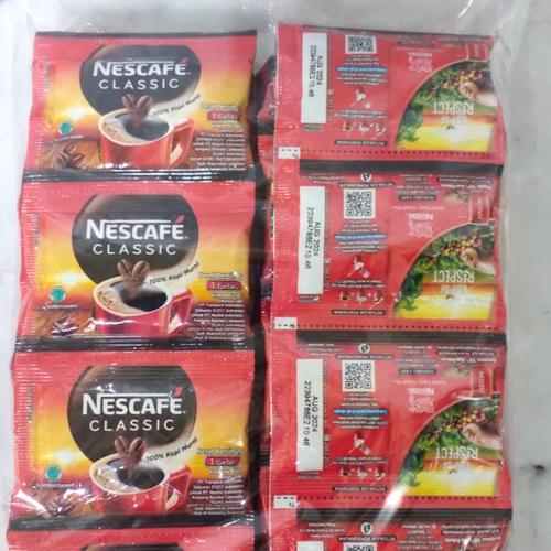 Jual Nescafe Classic Sachet 2gr 1 pack isi 60 sachet Kota Tangerang