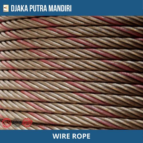 Jual WIRE ROPE - KAWAT SELING FULL BAJA IWRC 6x37 UNGALVANIZED - 10mm ...
