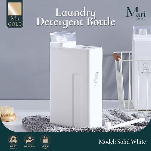 Promo Botol Refill Laundry Minimalis Putih-Tempat Penyimpanan Detergen ...