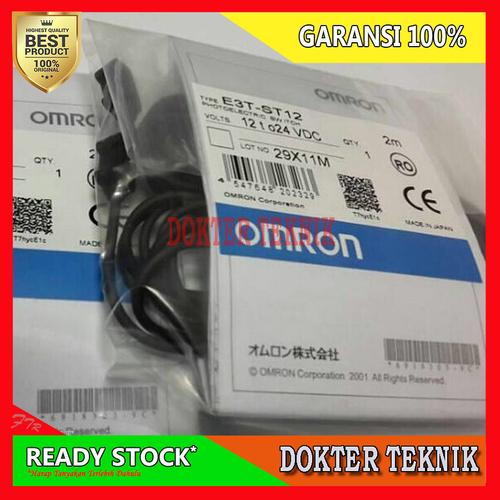 1PCS OMRON New E3T-ST12 Photoelectric Switch Sensor 12-24VDC 2M spot