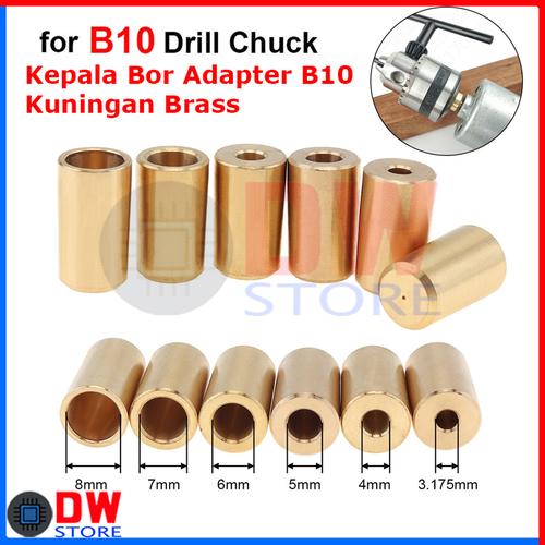 Jual Drill Chuck Adapter Kepala Bor B10 Connector Rod Shaft Dinamo